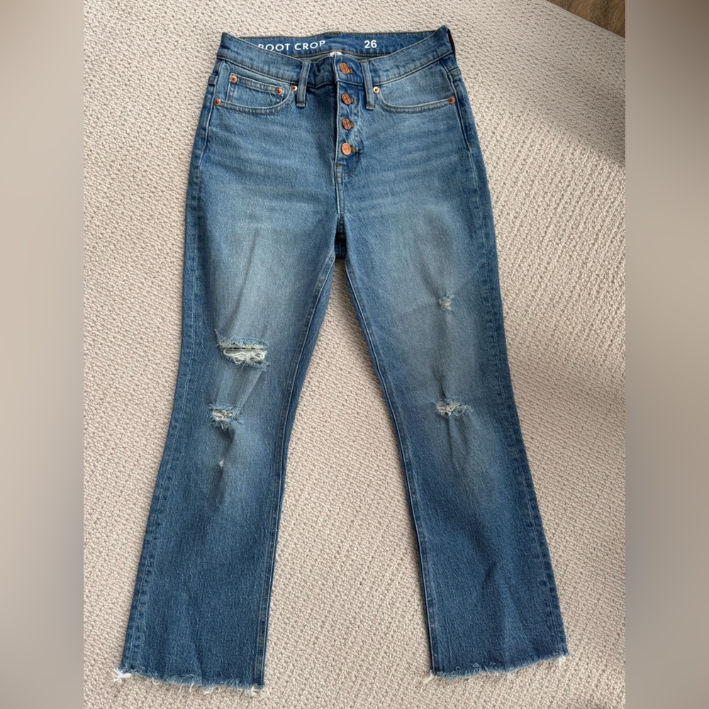 J Crew Demi Bootcut Jeans